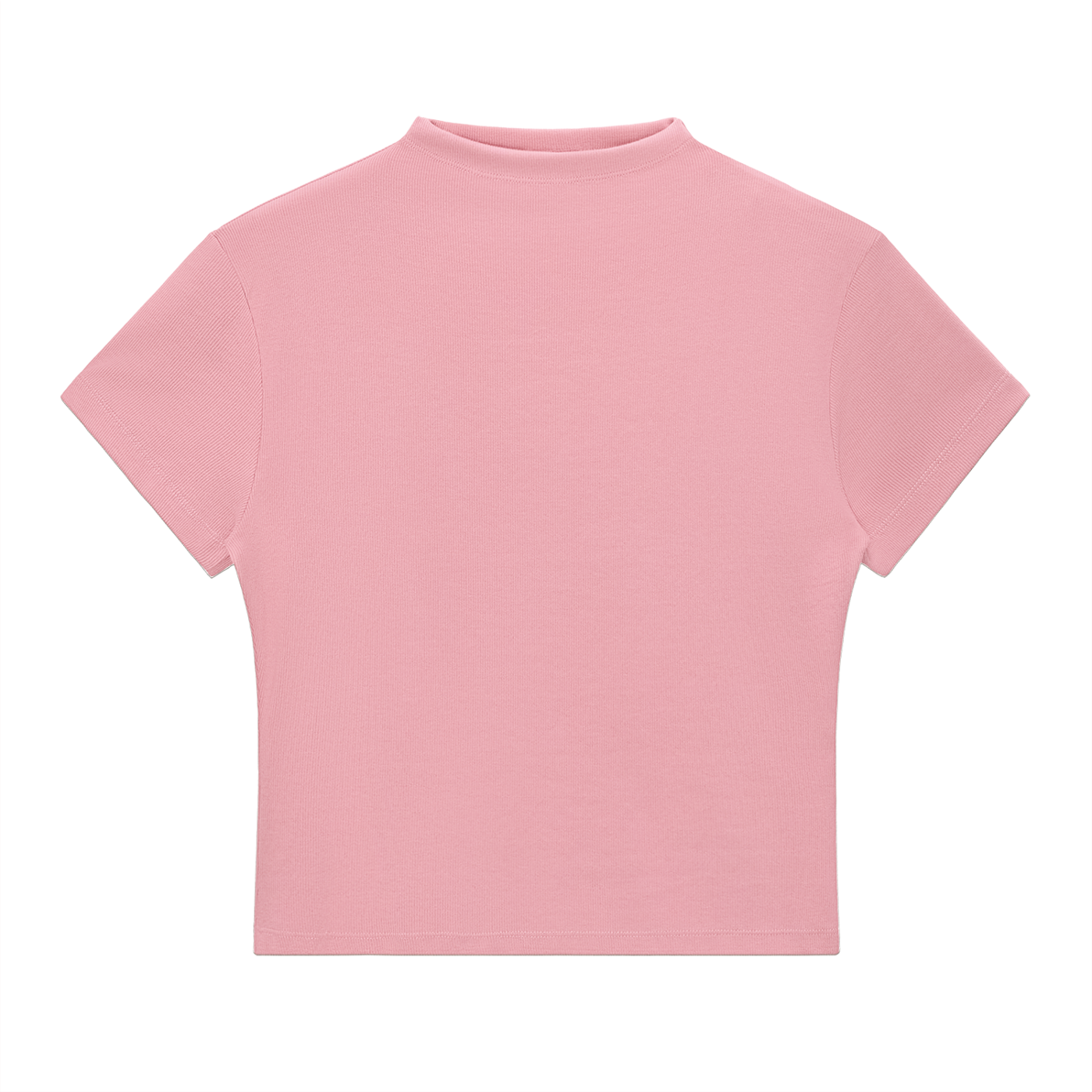 Essential Slim Fit Mock Neck T-Shirt