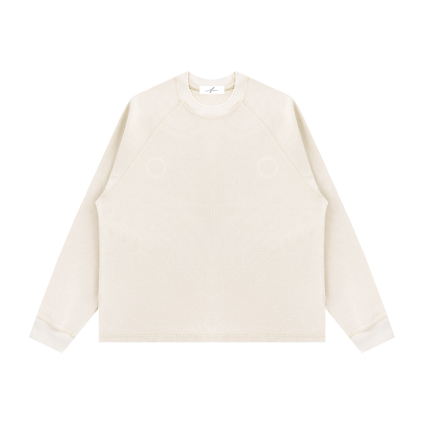 Unisex Vintage Wash Boxy  Waffle T-Shirt